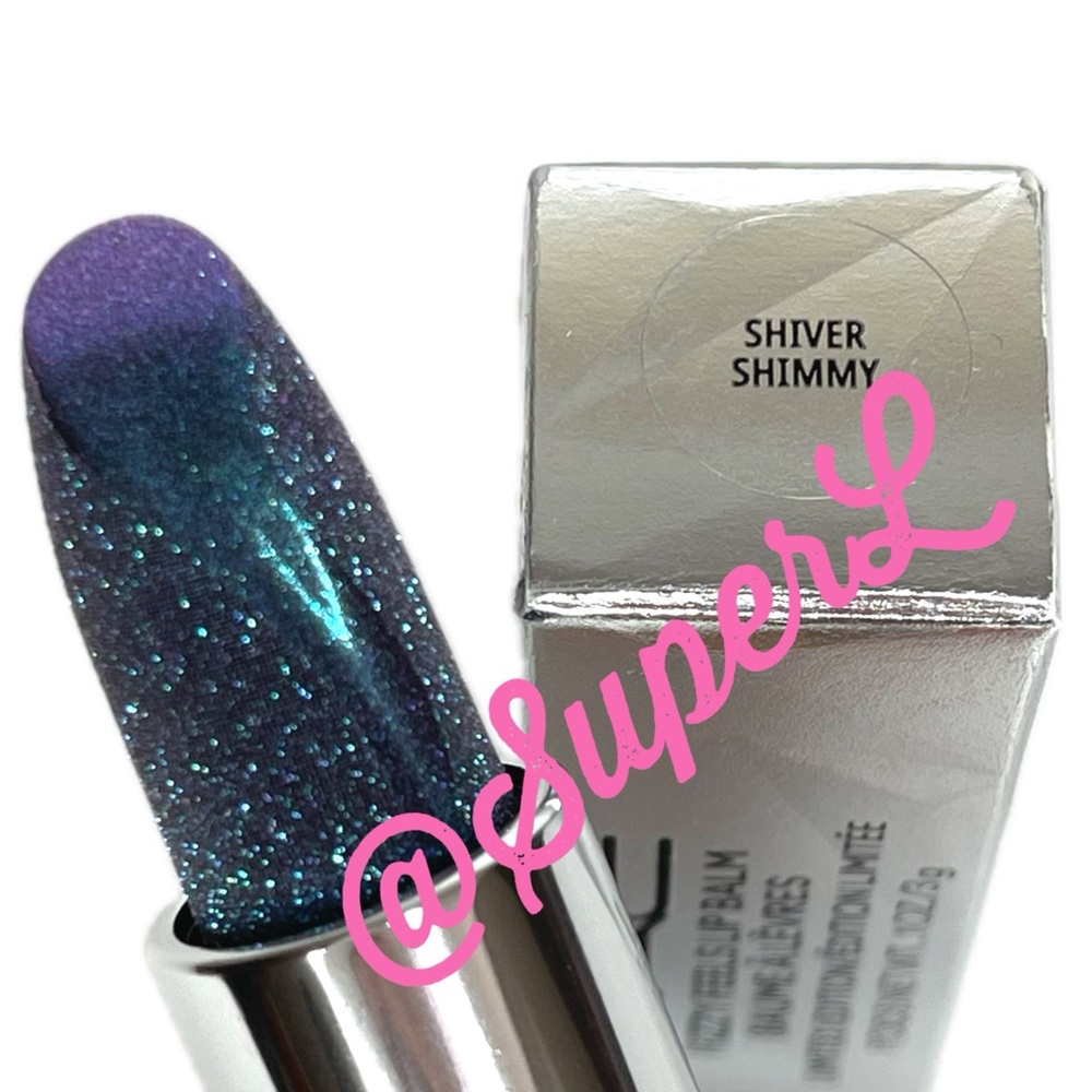 MAC Cosmetics FIZZY FEELS LIP BALM BIZARRE BLIZZARD BASH SHIVER SHIMMY